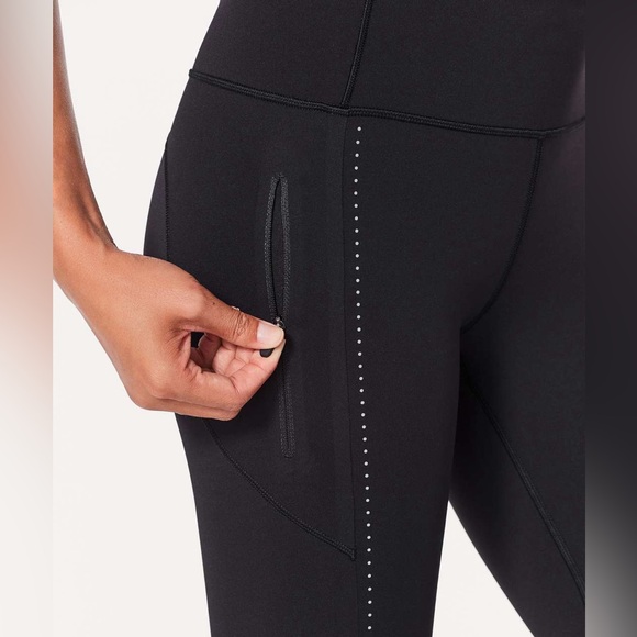 Lululemon Last Mile Crop Black - Picture 7 of 16